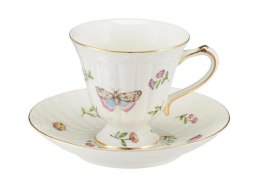 Filiżanka ze spodkiem LENA IVORY 200 ml. AZ092