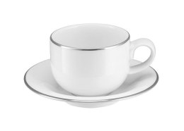 Filiżanka ze spodkiem PLUS PLATIN Villa italia 230 ml. NZ127