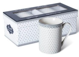 Kubki 350 ml komplet 2 sztuki Kropki CR9-27