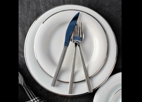 Serwis obiadowy dla 6 osób 20 elementów Plus Platin Villa Italia NZ165 Serwis obiadowy dla 6 osób 20 elementów Plus Platin Villa Italia NZ165