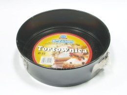 Tortownica 22 cm z powłoką i dnem fakturowanym