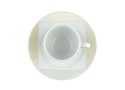 Filiżanka 100 ml ze spodkiem 13,5 cm SONIA / NADIA 2947 Zielony Listek Lubiana