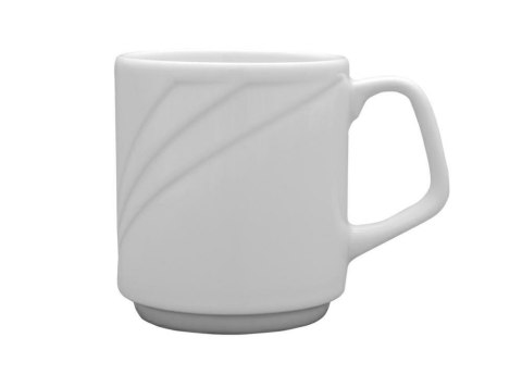 Kubek 300 ml ARCADIA Biały Lubiana Kubek 300 ml ARCADIA Biały Lubiana