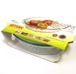 Naczynie żaroodporne owalne 3 l z pokrywą GRILL 7406/7416/P Simax