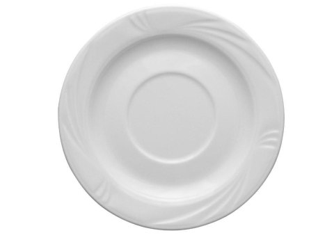 Spodek 16,5 cm ARCADIA Biały Lubiana Spodek 16,5 cm ARCADIA Biały Lubiana