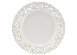 Talerz deserowy 19 cm CLARA GOLD IVORY Villa Italia AZ083