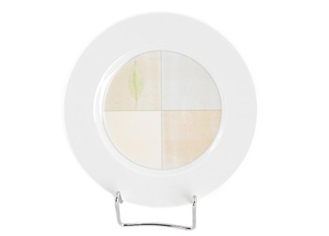 Talerz deserowy 19 cm ROMA 2947 Zielony Listek Lubiana Talerz deserowy 19 cm ROMA 2947 Zielony Listek Lubiana