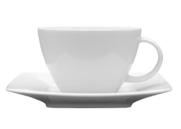 Filiżanka 220 ml ze spodkiem 14,5 cm VICTORIA Biała Lubiana