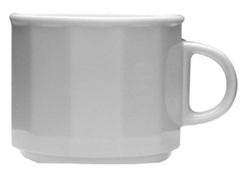 Filiżanka 250 ml MERKURY Biała Lubiana Filiżanka 250 ml MERKURY Biała Lubiana