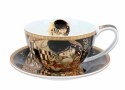 Filiżanka ze spodkiem spodkiem KLIMT Pocałunek 360 ml 532-3211