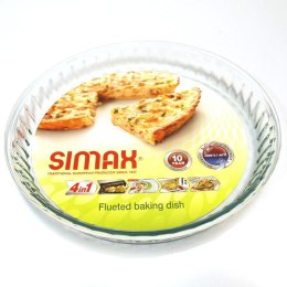 Forma żaroodporna szklana do tarty 28 cm Simax