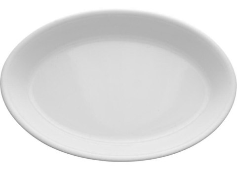 Naczynie do zapiekania owalne 35 cm LUBIANA Białe Naczynie do zapiekania owalne 35 cm LUBIANA Białe