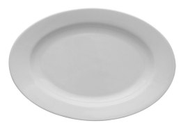Półmisek owalny 24 cm KASZUB Biały Lubiana