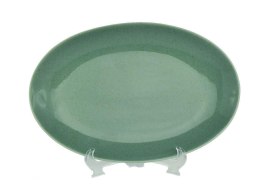 Półmisek owalny 31 cm Granite Mint Blue Bogucice