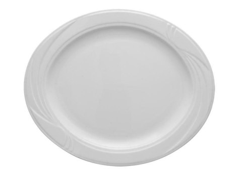Półmisek owalny 33 cm ARCADIA Biały Lubiana Półmisek owalny 33 cm ARCADIA Biały Lubiana