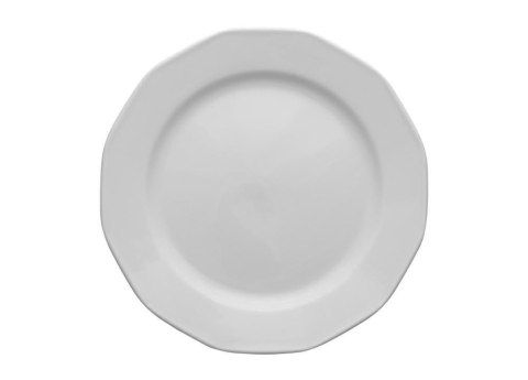 Talerz płytki 28 cm MERKURY Biały Lubiana