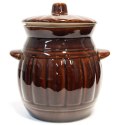 Garnek 1,2 l z pokrywką Beczka Q11 871