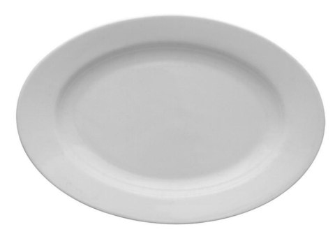 Półmisek owalny 25,5 cm KASZUB Biały Lubiana