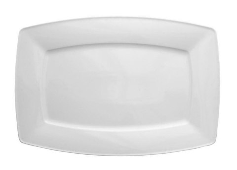 Półmisek prostokątny 38 cm VICTORIA Biały Lubiana Półmisek prostokątny 38 cm VICTORIA Biały Lubiana