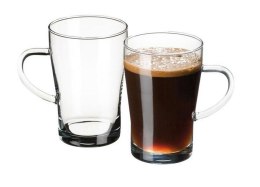 Szklanki żaroodporne 300 ml z uchem ORION 2622/4 komplet 4 sztuk Simax