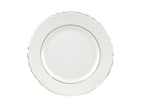Talerz deserowy 19 cm ROCOCO 3604 Złota Linia Ćmielów Talerz deserowy 19 cm ROCOCO 3604 Złota Linia Ćmielów