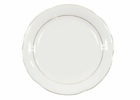 Talerz płytki 24 cm Kamelia Złota Linia Chodzież Talerz płytki 24 cm Kamelia Złota Linia Chodzież
