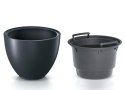 Donica 30 cm z wkładem Heos DBHEM300 Antracyt