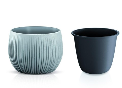 Doniczka 150 z wkładem Bowl Beton Szary Doniczka 150 z wkładem Bowl Beton Szary