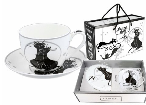 Filiżanka Carmani koty 400 ml 017-3503