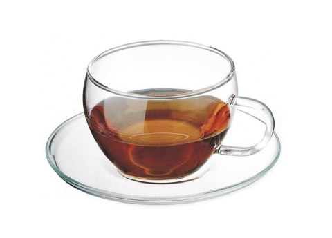 Filiżanki żaroodporne 250 ml + spodki szklane 6szt EVA 2452/4212/6 Simax Filiżanki żaroodporne 250 ml + spodki szklane 6szt EVA 2452/4212/6 Simax