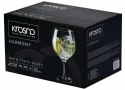 Kieliszki do drinków gin & tonic 700 ml 9689 HARMONY komplet 6 sztuk Krosno Glass