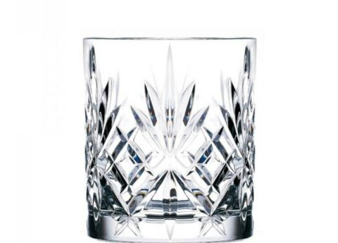 Szklanki do whisky 340 ml. Melodia RCR 258320 komplet 6 szt.