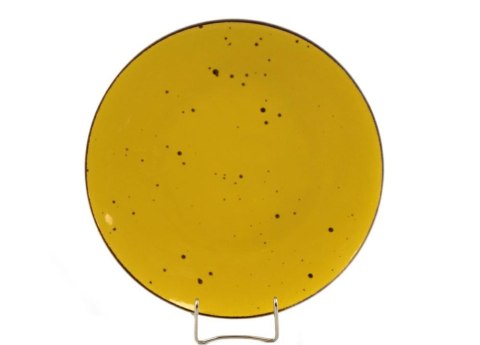 Talerz płytki 28 cm Alumina COTTAGE YELLOW Bogucice Talerz płytki 28 cm Alumina COTTAGE YELLOW Bogucice