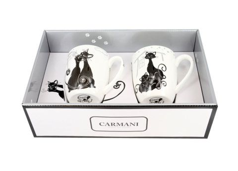 Kubki Koci świat 400ml. komplet 2 szt. 017-2601 Kubki Koci świat 400ml. komplet 2 szt. 017-2601