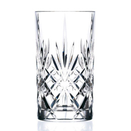 Szklanki do drinków long 360 ml. Melodia RCR 258320 komplet 6 szt.