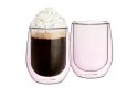 Szklanki termiczne 300 ml ANDREA COLOR 8152 różowy komplet 2 sztuk Altom