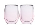 Szklanki termiczne 300 ml ANDREA COLOR 8152 różowy komplet 2 sztuk Altom