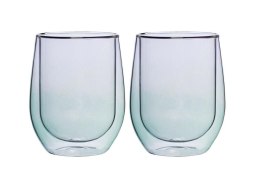 Szklanki termiczne 300 ml ANDREA COLOR 8154 zielony komplet 2 sztuk Altom