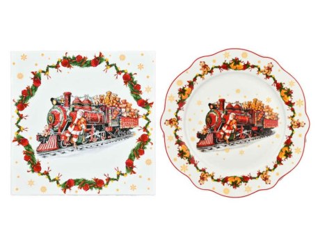 Talerz świąteczny 26,5 cm 555-7400 Boże Narodzenie Talerz świąteczny 26,5 cm 555-7400 Boże Narodzenie