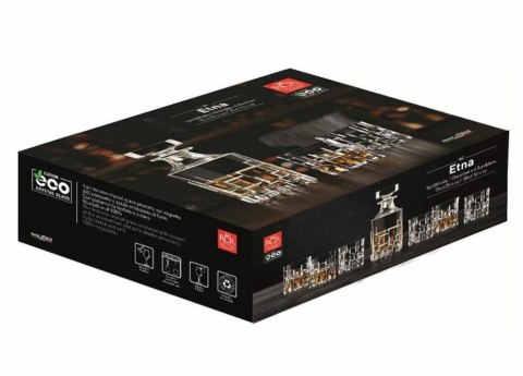 Zestaw do whisky Etna karafka i 6 szklanek RCR 734030 Sabipol