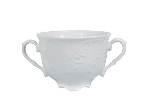 Bulionówka 330 ml ROCOCO MARIA 0001 biała Bulionówka 330 ml ROCOCO MARIA 0001 biała