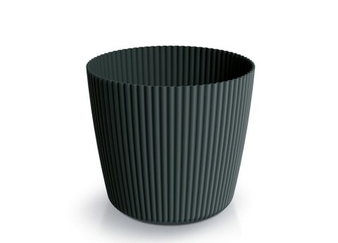 Doniczka mała 11 cm MILLY ROUND DMI110-446U Węgiel Prosperplast