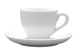 Filiżanka 150 ml ze spodkiem 14,5 cm NANA Biała Lubiana