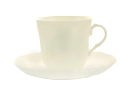 Filiżanka 260 ml ze spodkiem 15 cm GINO CREAM 1229 Bogucice