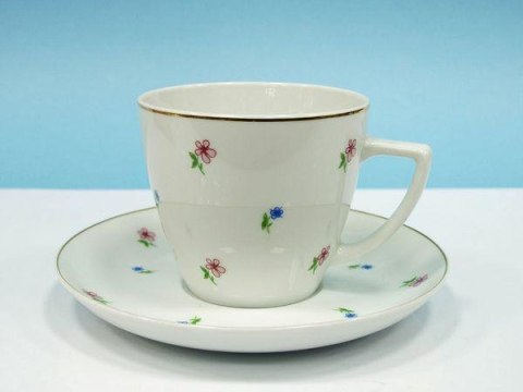 Filiżanka 350 ml ze spodkiem 17,5 cm Beata/Dorota 0112 Lubiana