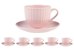 Filiżanki 200 ml ze spodkami 14,5 cm DAISY K70T01 Lubiana