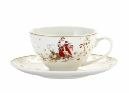 Filiżanki świąteczne 350 ml ze spodkami 555-7134 Marco-Polo