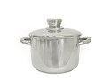 Garnek 18 cm 3,1L nierdzewny z pokrywą metalową NOBLESSE 22030018 Alza