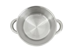 Garnek 18 cm 3,1L nierdzewny z pokrywą metalową NOBLESSE 22030018 Alza