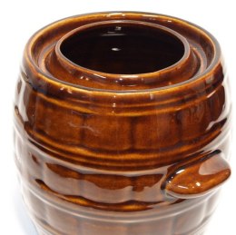 Garnek 5 l.Beczka z kołnierzem i pokrywką. Hermetyczny 917